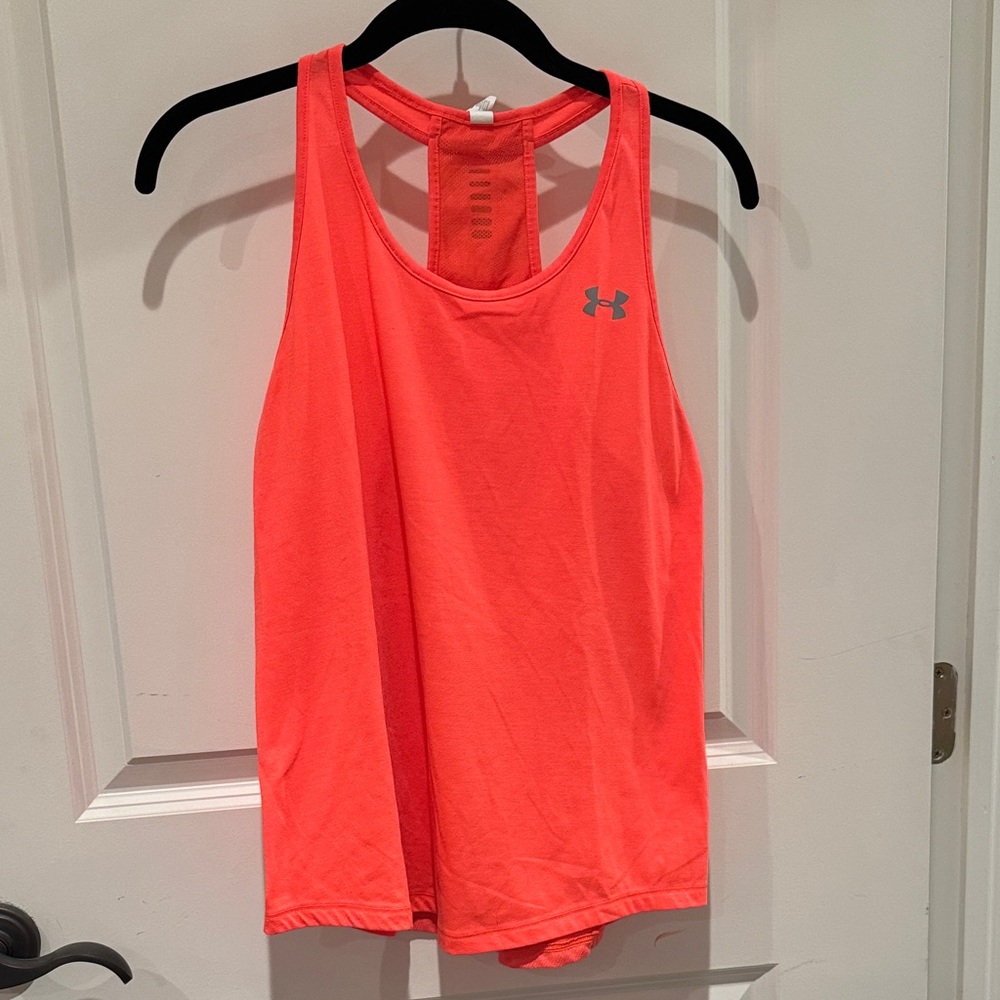 Under Armour Women's Bright Orange Tank Top